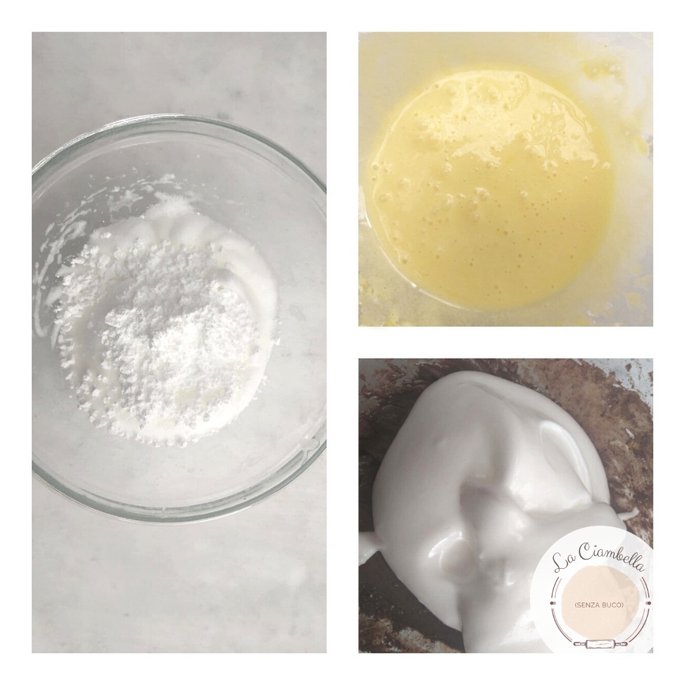 Preparazione della marquise al cacao