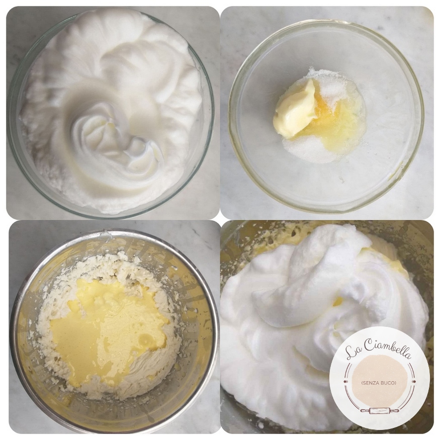 Preparazione torta di mele