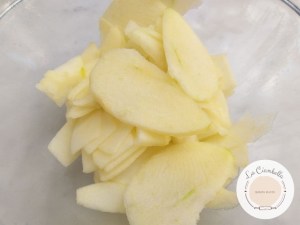 Mele a fette sottili