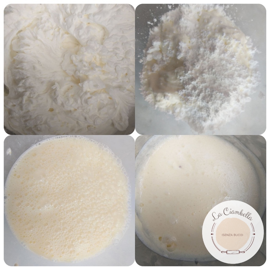 Preparazione della Mousse all'arancia