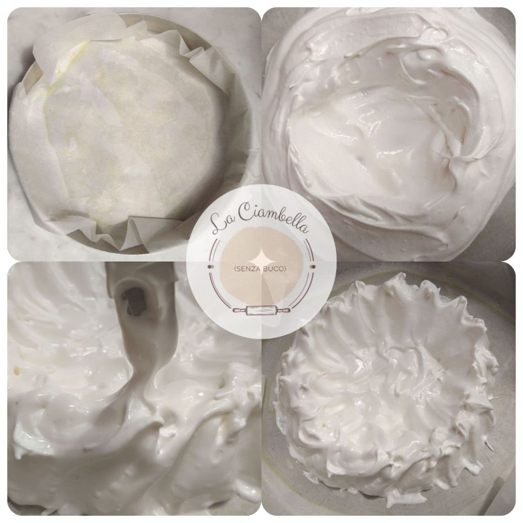 Creazione cestino di Pavlova