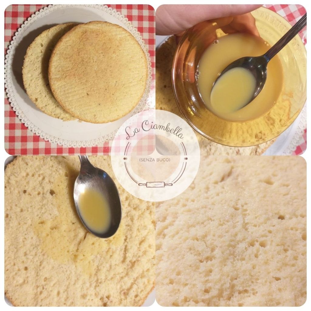 Bagna all'arancia per Pan di Spagna