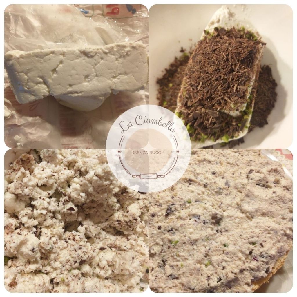 Preparazione della farcia alla ricotta