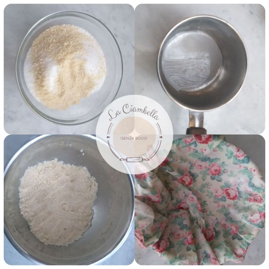 Preparazione impasto ricciarelli