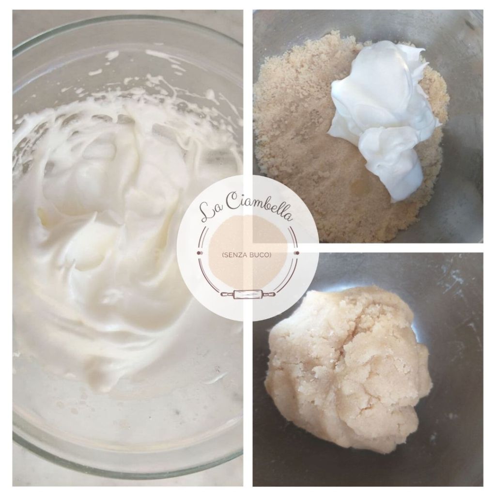 Preparazione impasto Ricciarelli