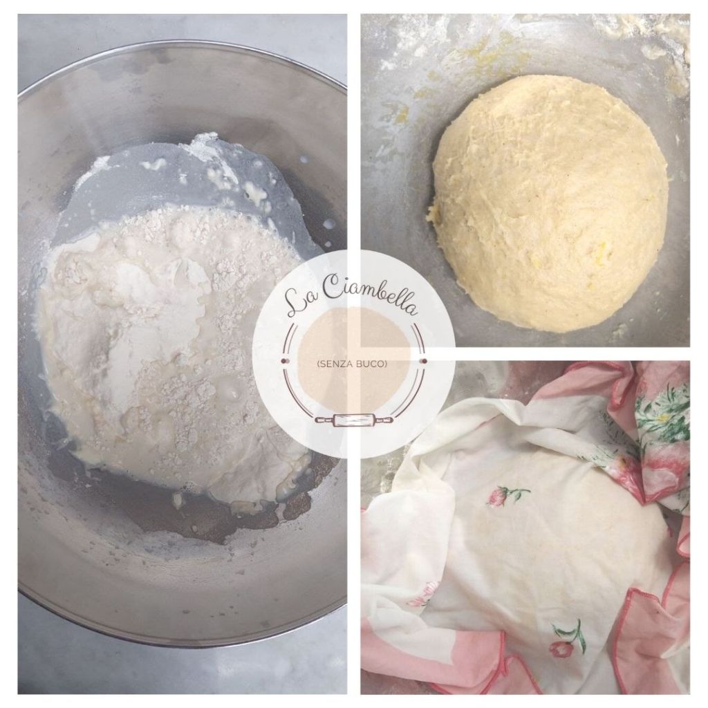 Impasto arancini di Carnevale