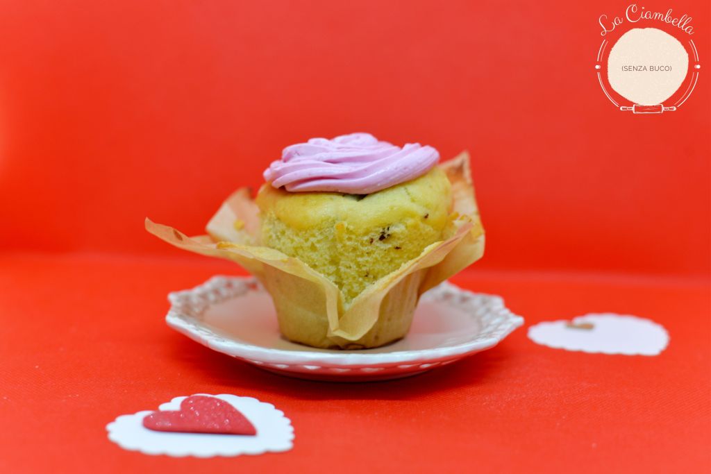muffin con cuore a sorpresa 