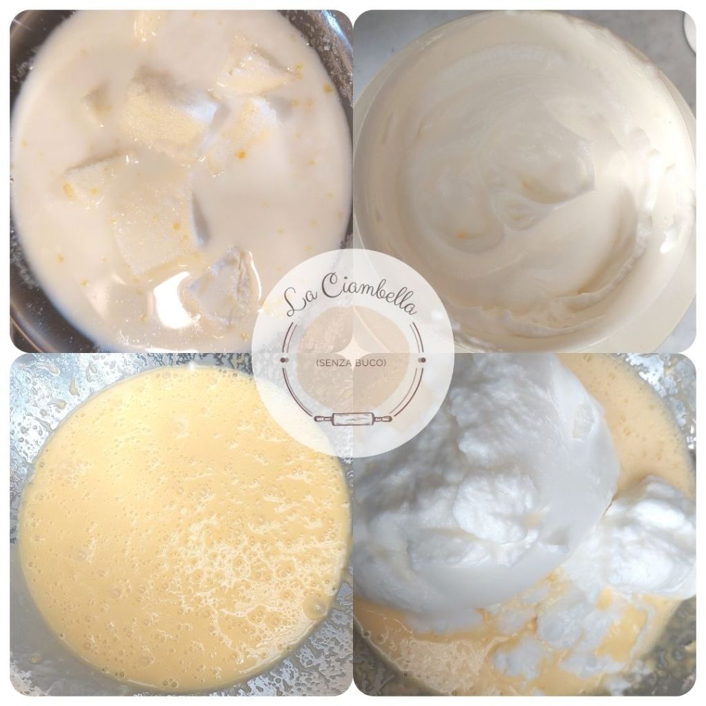 Preparazione della Cotton Cake